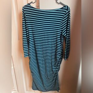 💙Women's maternity midi striped dress 💙